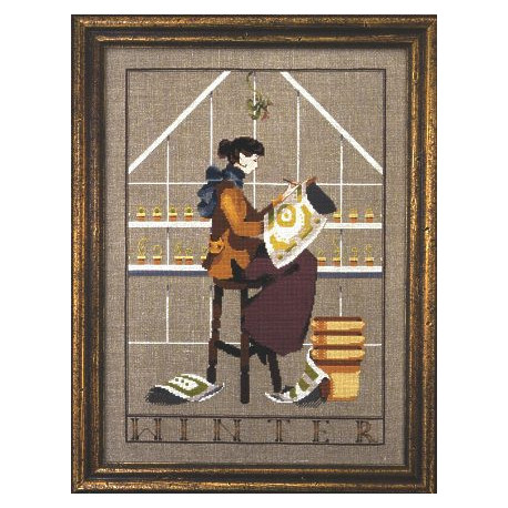 Mirabilia, grille Winter In My Garden (MD68)