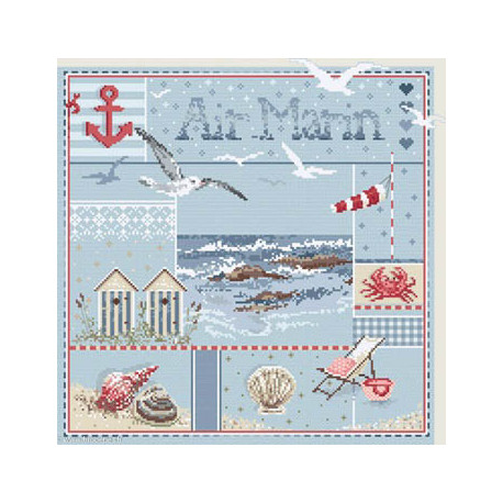 Madame la Fée, grille Air marin (FEE164)