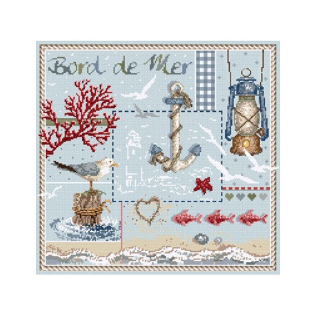 Madame la Fée, grille Bord de mer (FEE129)