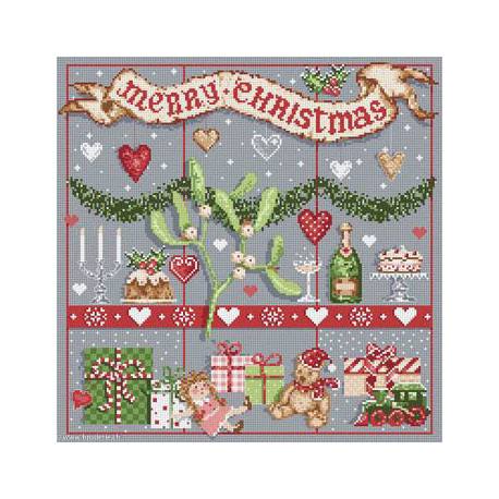 Madame la Fée, grille Décembre (FEE059)