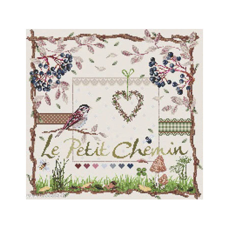 Madame la Fée, grille Le petit chemin (FEE173)