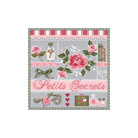 Madame la Fée, grille mini Petits secrets (FMINI074)