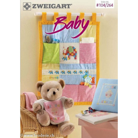 Zweigart, catalogue de modèles Baby (104-264)