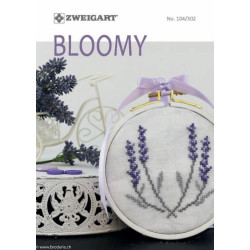Zweigart, catalogue de modèles Bloomy (104-302)