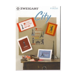 Zweigart, catalogue de modèles City (104-269)