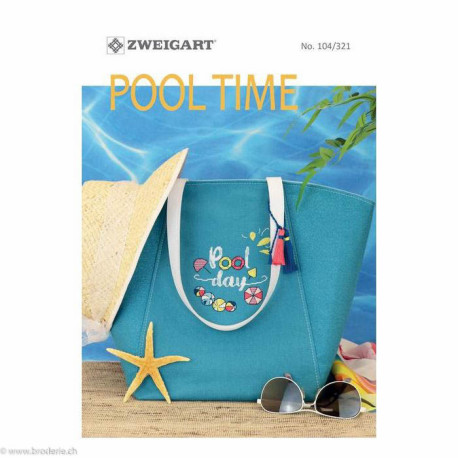Zweigart, catalogue de modèles Pool time (104-321)