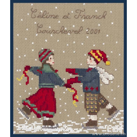 Bonheur des Dames, kit les patineurs (BD2316)