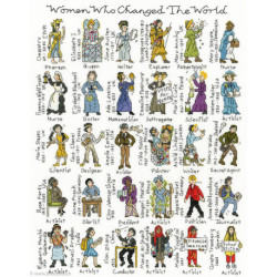 Bothy Threads, kit Women who change the world (BOXPS10)