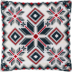 Pako, kit coussin au point de croix Géométrie 1 (PA003.266)