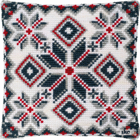 Pako, kit coussin au point de croix Géométrie 1 (PA003.266)