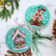 Abris Art, kit perles Decoration New year's Houses (AABT-020)