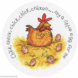 Bothy Threads, kit Lay a little Egg (BOXMS38)