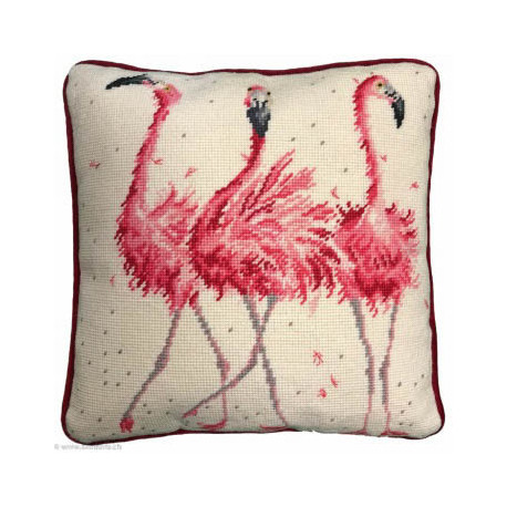 Bothy Threads, kit canevas peint Pink Ladies (BOTHD24)