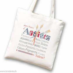 Lilipoints, grille Sac Mes trucs d'artiste (SAC15)