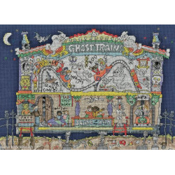 Bothy Threads, kit Cut Thru Ghost Train (BOXCT46)