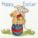 Bothy Threads, kit Carte de Voeux Easter Tedddy (BOXGC20)