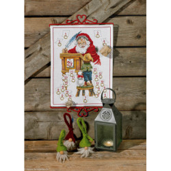 Permin, kit calendrier de L'Avent Liste du père Noël (PE34-8267)
