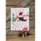 Permin, kit calendrier de L'Avent lutin en ski (PE34-8284)