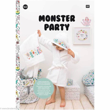 Rico, catalogue de points de croix Monster Party - enfants (RICO163)