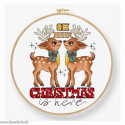 LetiStitch, kit Oh Deer Christmas Is Here (SLETIL9912)