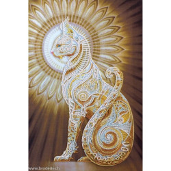 Abris Art, kit perles Egyptian cat (AAB-519)