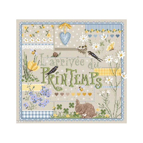 Madame la Fée, grille l'arrivée du printemps (FEE182)