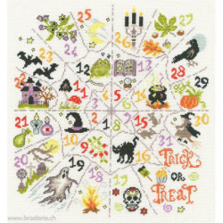 Bothy Threads, kit Countdown To Halloween (BOXBD20)