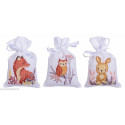 Vervaco, kit 3 sachets Dans la forêt (PN0203548)
