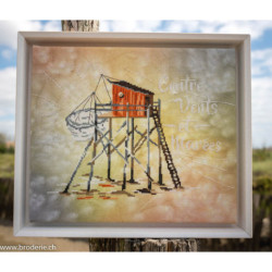 Isabelle Vautier, grille Contre vents et marée (ISA61)