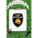 Isabelle Vautier, grille Rugby La Rochelle (RV275)
