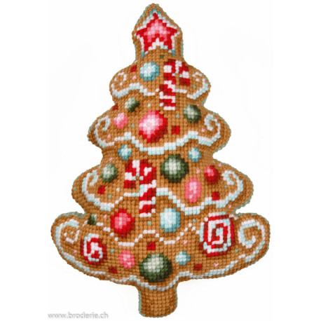 Vervaco, kit coussin Arbre de Noël (PN0215326)