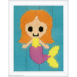 Vervaco, kit enfant Sirène (PN0207537)