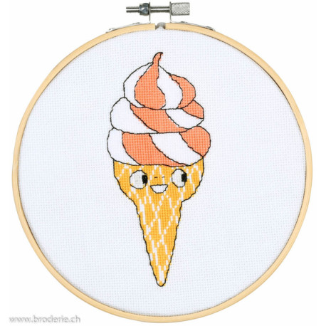 Vervaco, Kit Eva Mouton Glace à la crème (PN0215399)