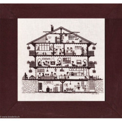 Points Com, grille Le châlet (PCO3019)