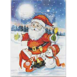 Orchidea, kit Carte de voeux Père-Noël (OR6245)