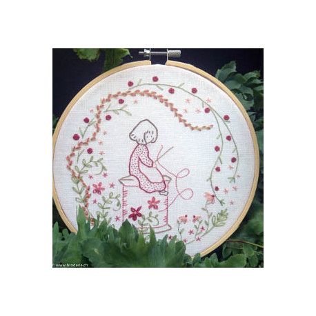 Couleur d'étoile, kit imprimé Brodeuse un jour (CET005)