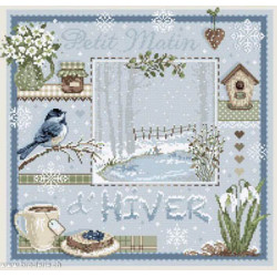 Madame la Fée, grille Petit matin d'hiver (FEE188)