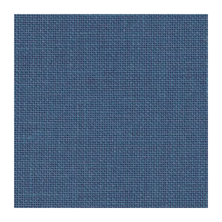 Zweigart, Lin Belfast 12.6 fils/cm bleu-gris (3609-578)