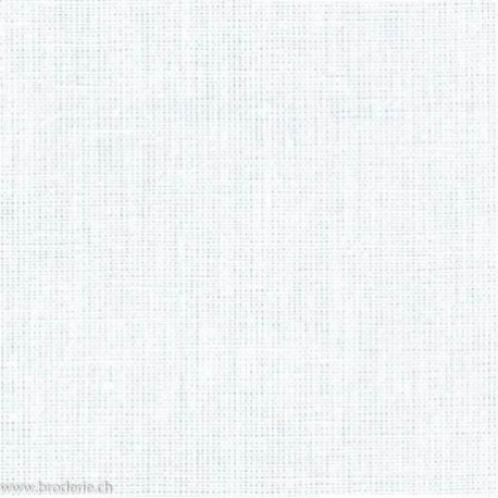 Zweigart, trame Normandie blanche 16.8 fils/cm (3441-100)