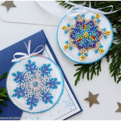 Abris Art, kit perles Small snowflake (AABT-015)