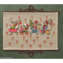 Permin, kit calendrier de l'Avent Strip of mice (PE34-5266)