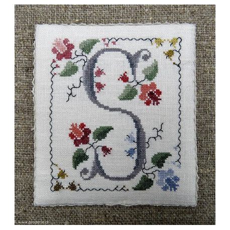 Renato Parolin, grille Flowery letter S (PA25-19)