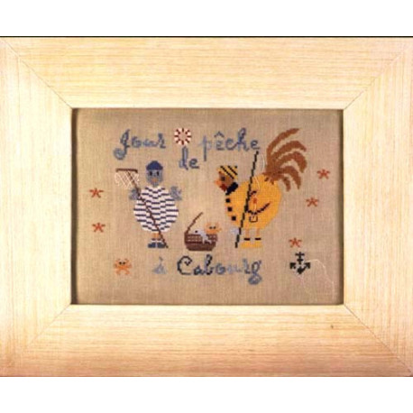 La Sylphide Toquée, grille Jour de pêche (AM24)