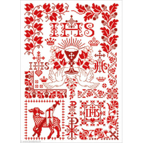 Lindner, grille Weihkorbdeckchen (LIN0116-075)