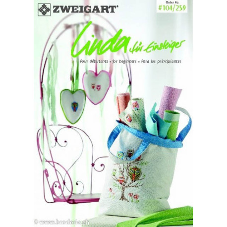 Zweigart, catalogue de modèles Linda (104-259)