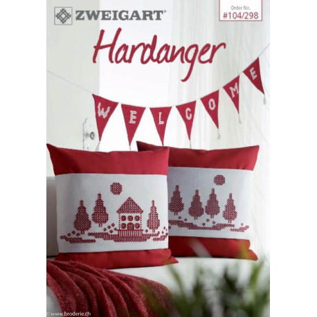 Zweigart, catalogue de modèles Hardanger (104-298)