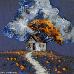 Abris Art, kit perles Cottage Beneath the Clouds (AAM-263)