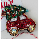 Abris Art, kit perles Décoration - Christmas car (AAD-211)