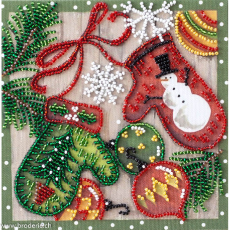 Abris Art, kit perles Mini - Holiday trivia (AAM-201)