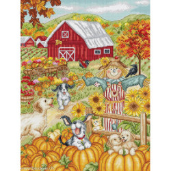 LetiStitch, kit Autumn Farm (SLETIL9936)
